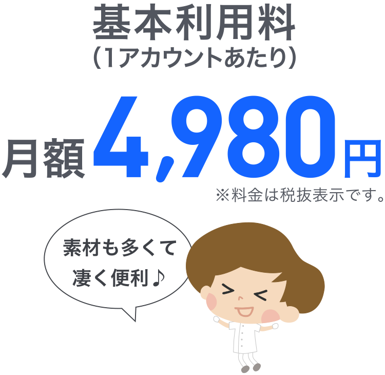 月額4980円